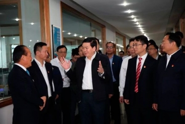 浙江省委组织部长黄建发到尊龙凯时调研