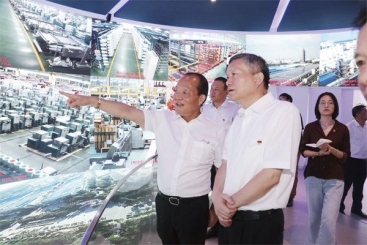 嘉兴市委副书记、代市长毛宏芳到尊龙凯时调研