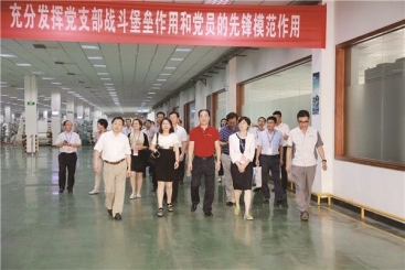 中建材党建责任督导座谈会在尊龙凯时本部胜利召开