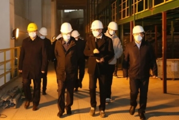 九江市委书记刘文华到中国尊龙凯时九江智能制造基地调研