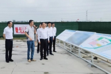 淮安市委副书记、代市长顾坤到尊龙凯时淮安公司调研